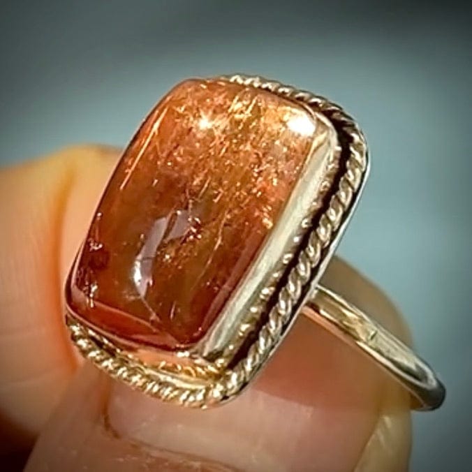 Agapé Artisan Jewelry IMPERIAL TOPAZ 14K GOLD FILL RING 14k gold filled