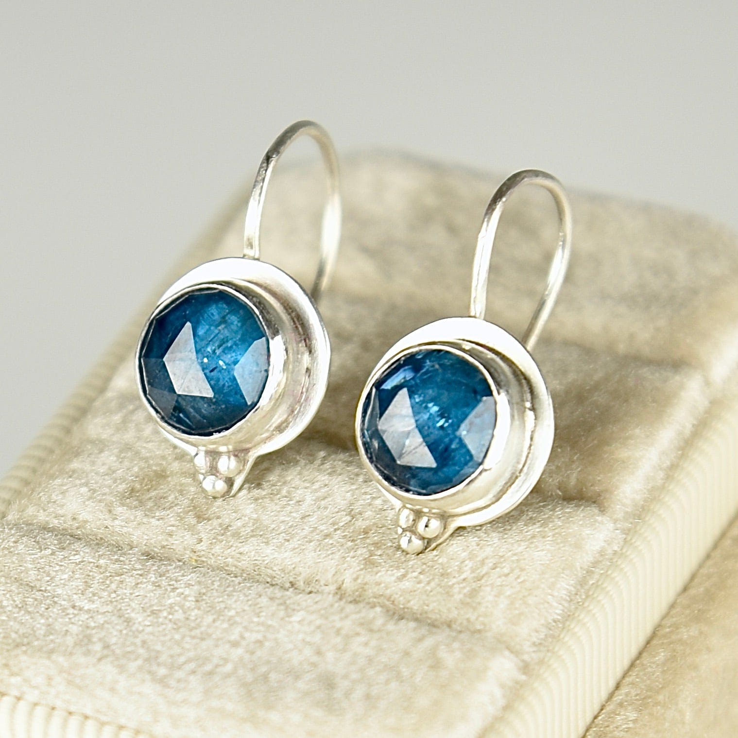 Kyanite 228 - Earrings - Sterling Silver & outlet Kyanite