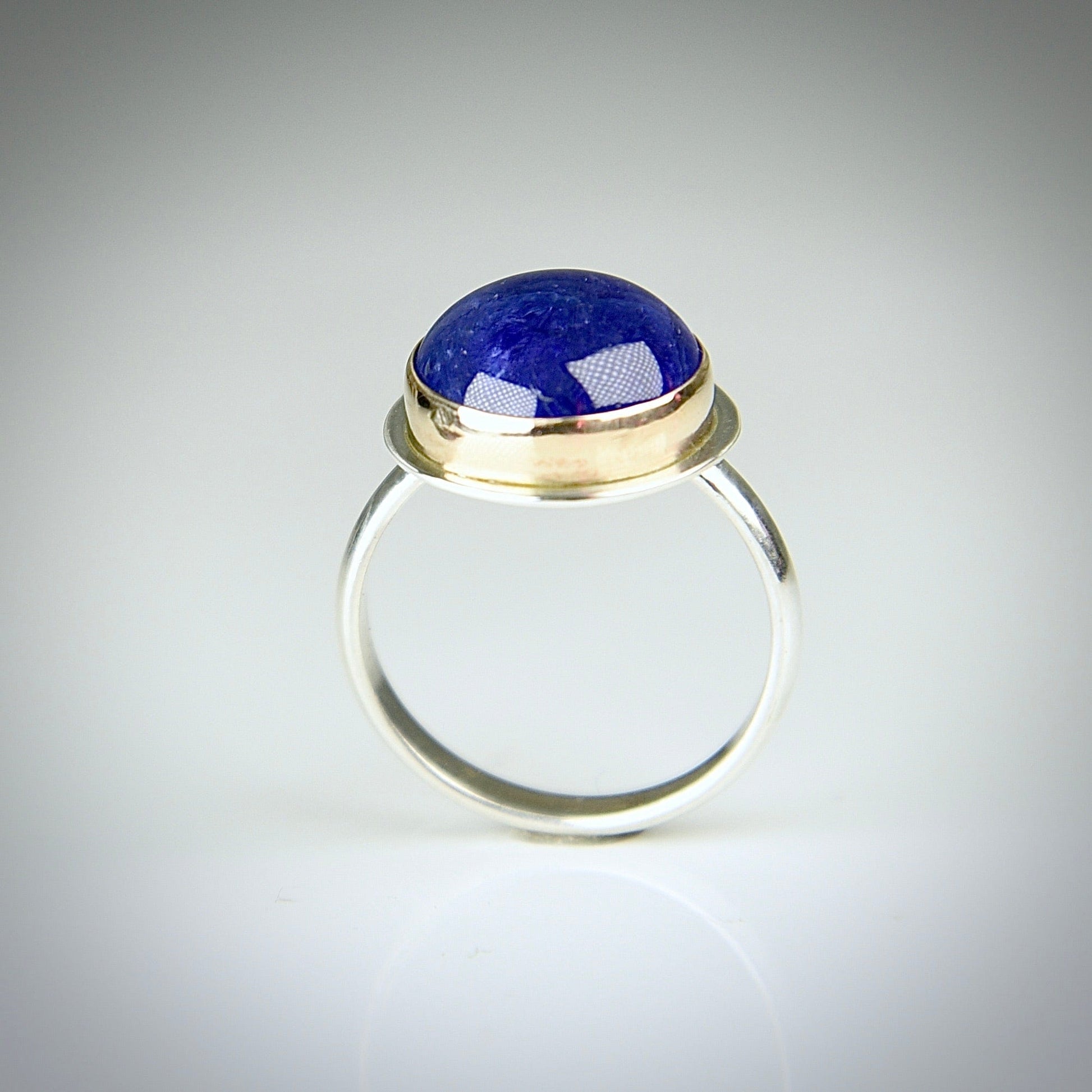 Agapé Artisan Jewelry TANZANITE 14K GOLD FILL & STERLING RING 14k gold filled
