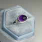 AMETHYST STERLING SILVER RING