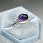 AMETHYST STERLING SILVER RING