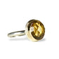 CITRINE 14K GOLD FILL RING