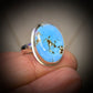 GOLDEN HILLS TURQUOISE STERLING SILVER RING