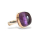AMETHYST 14k GOLD FILL & STERLING RING