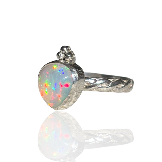 ETHIOPIAN OPAL STERLING RING
