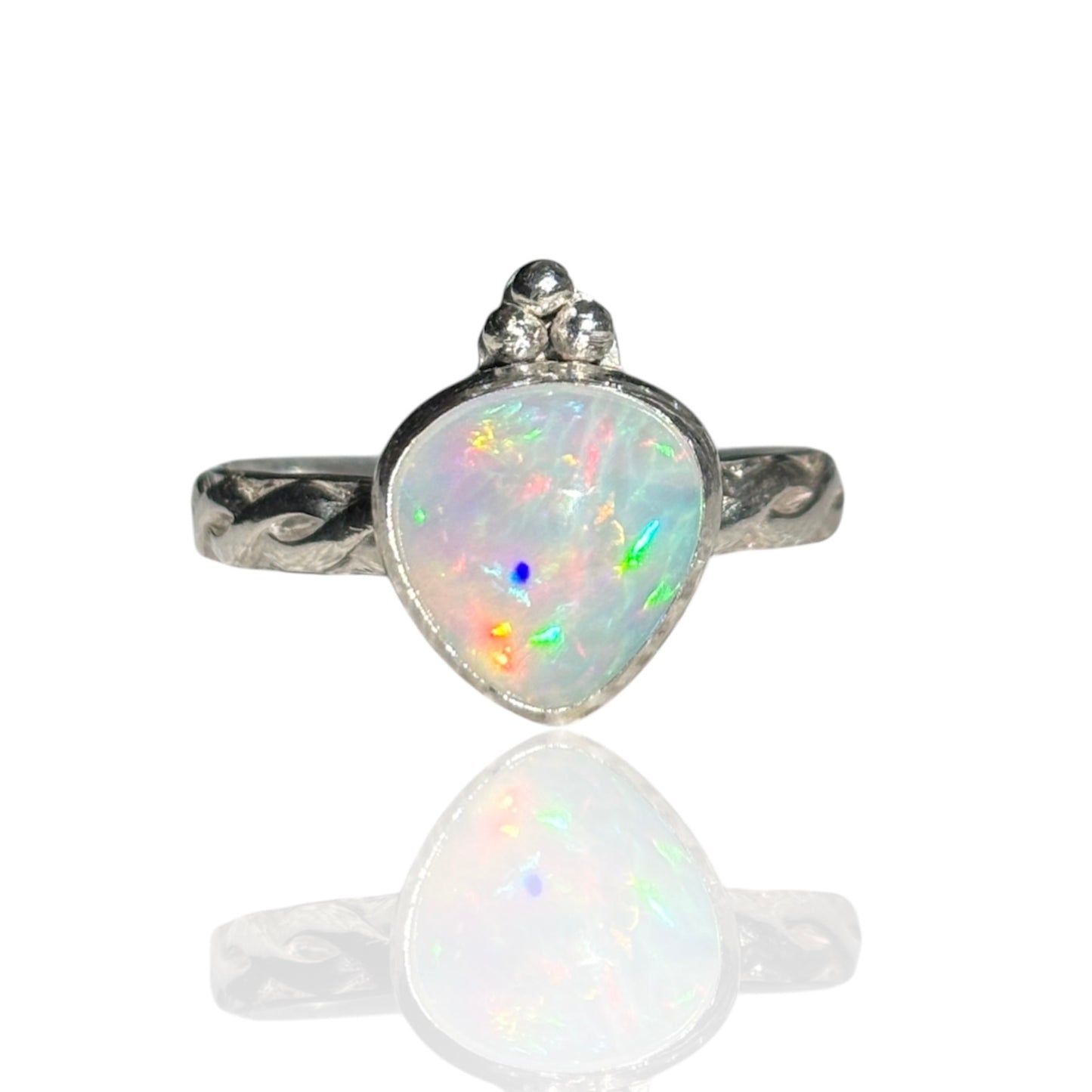 ETHIOPIAN OPAL STERLING RING