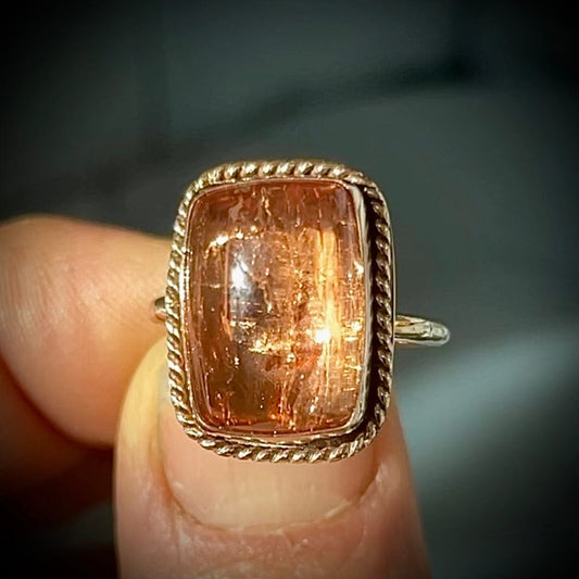 Agapé Artisan Jewelry IMPERIAL TOPAZ 14K GOLD FILL RING 14k gold filled