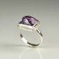 Agapé Artisan Jewelry PINK AMETHYST STERLING RING 14k gold filled