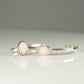 Agapé Artisan Jewelry PINK OPAL OVAL STERLING RING 14k gold filled