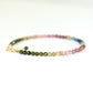 Agape Artisan Jewelry SKINNY OMBRE TOURMALINE BRACELET 14k gold filled