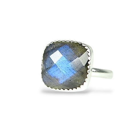 LABRADORITE STERLING RING