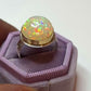 ETHIOPIAN OPAL 18K SOLID GOLD & STERLING RING