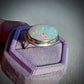 ETHIOPIAN OPAL 18K SOLID GOLD & STERLING RING