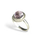 KUNZITE STERLING RING